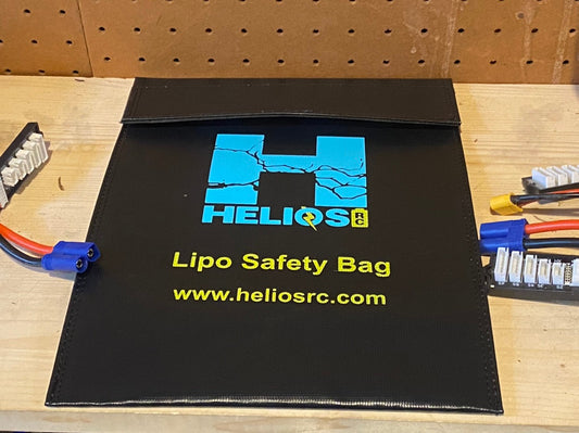 flat back bag for charging lipo batteries