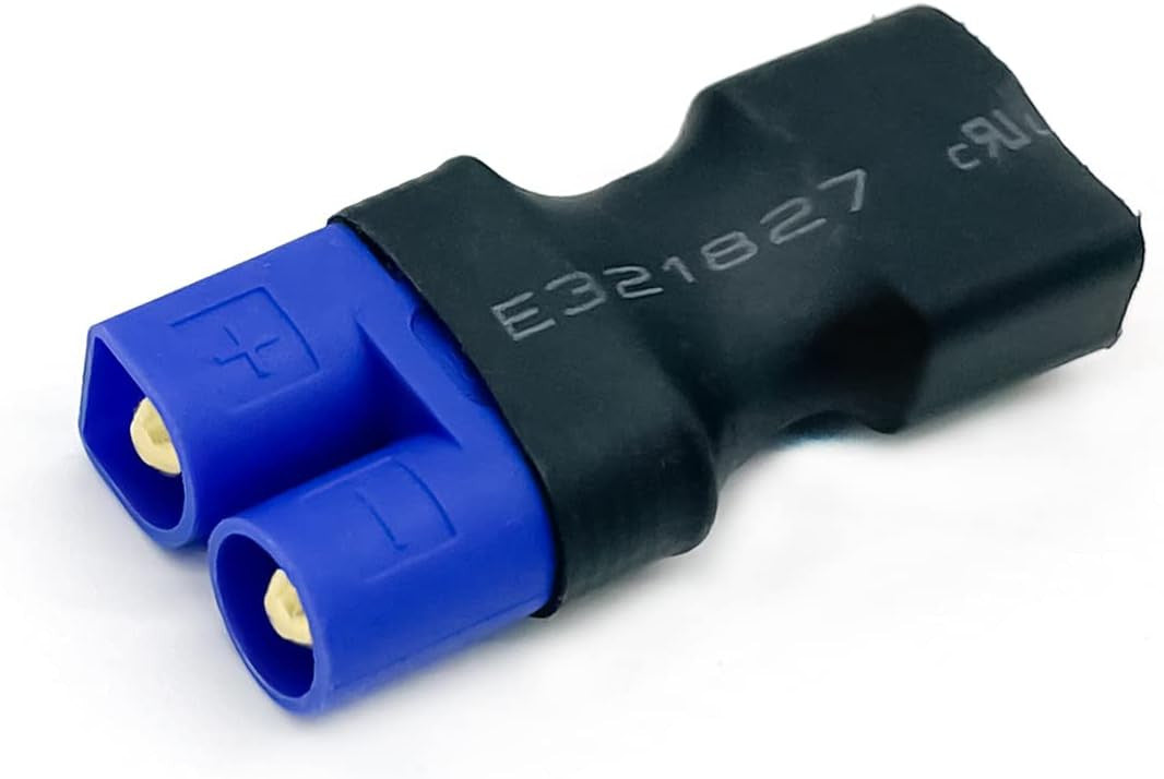 Male EC3 (battery) to Female Deans (ESC) Adapter