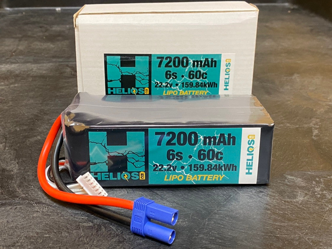 6s 7200mah Lipo Battery