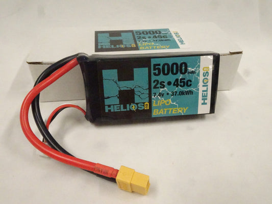 2S 5000 mAh 45c Shorty Lipo